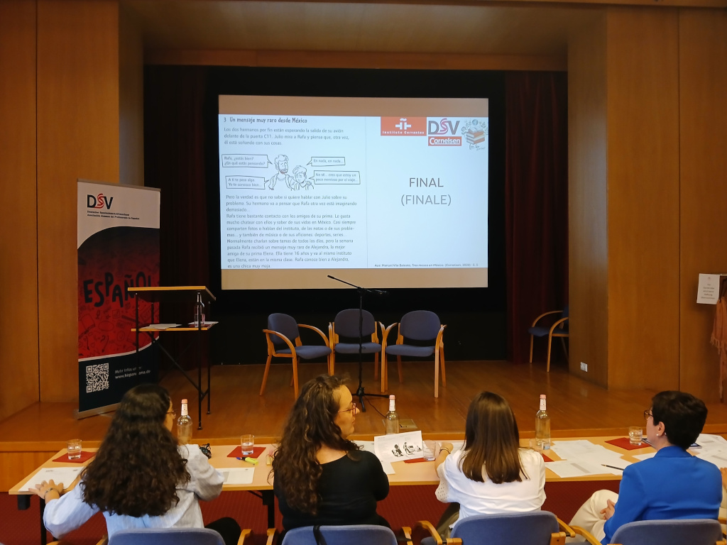 Das ASG beim Vorlesewettbewerb Spanisch am Instituto Cervantes in München