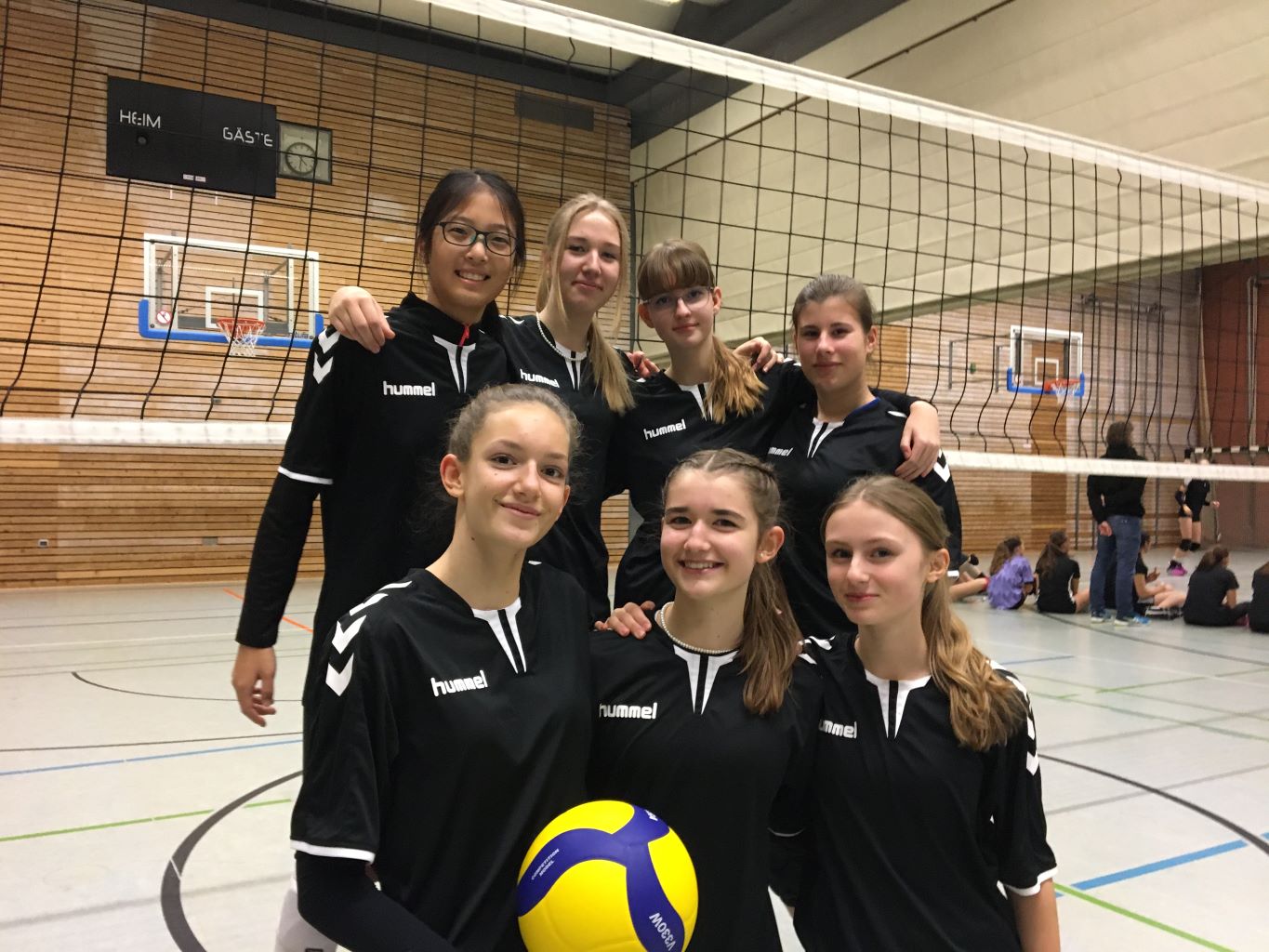 "Silber" im Stadtfinale Volleyball