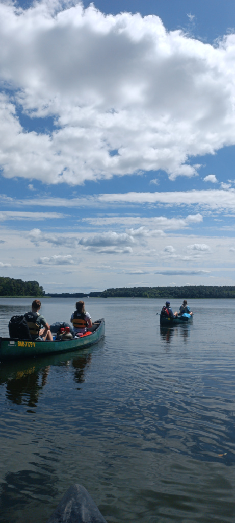 Mit dem Paddelboot über die Mecklenburgische Seenplatte