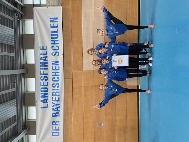 Das ASG beim Landesfinale im Gerätturnen