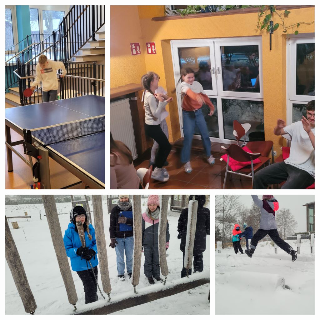 Die Klasse 5a in Steinbach am Wald