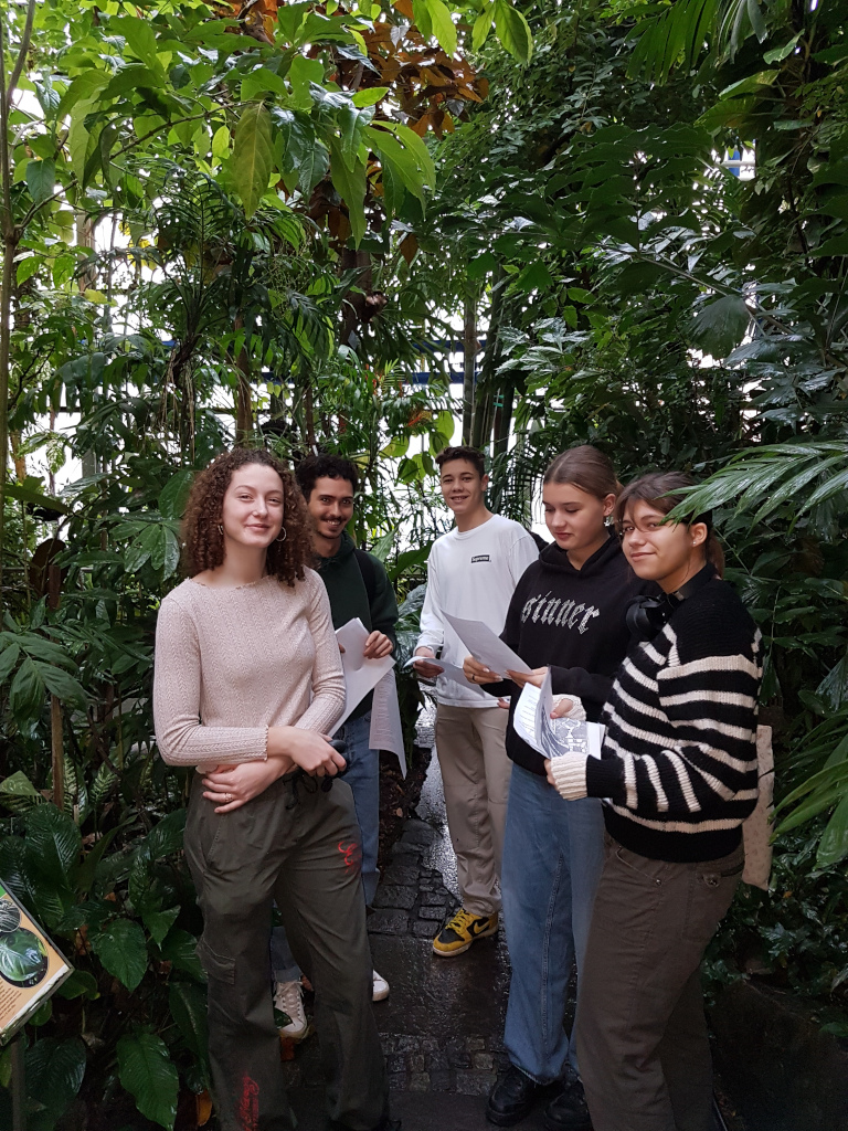 Besuch der Tropenhäuser des Botanischen Gartens