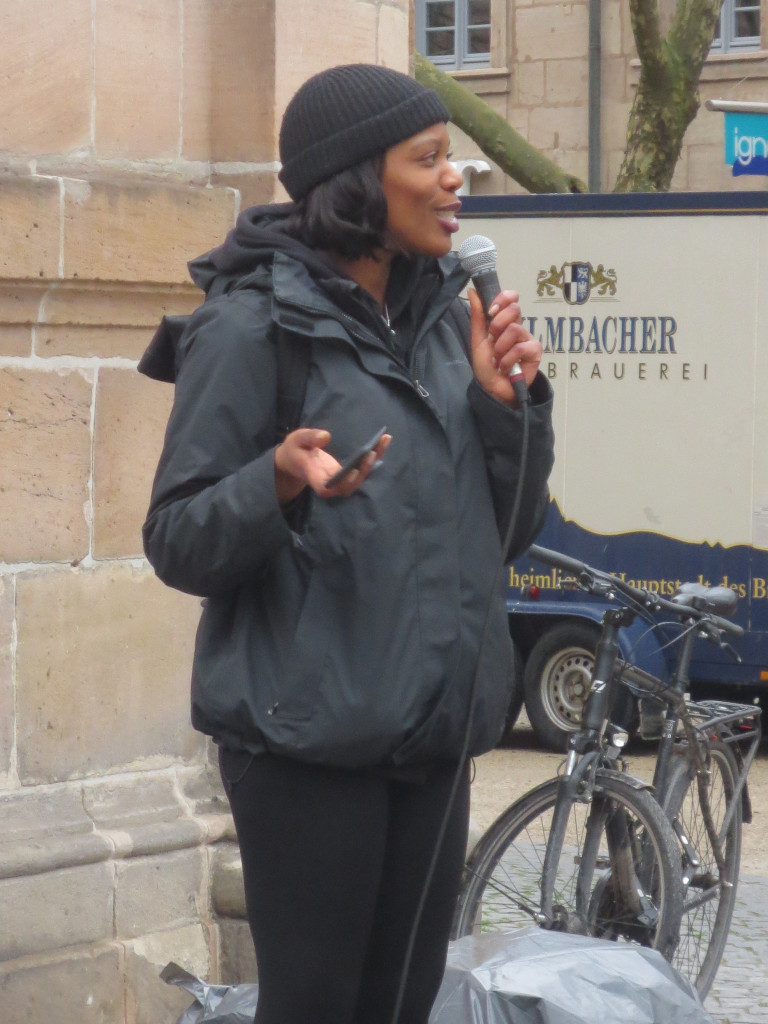ASG bei Demo „Bunt gegen Rassismus“
