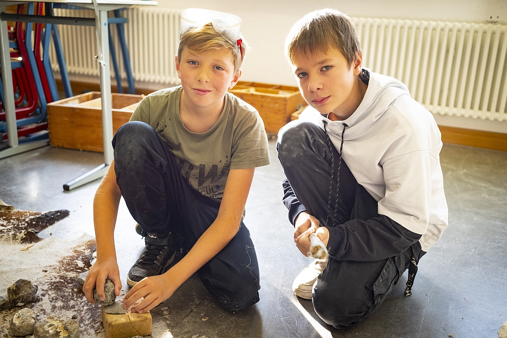 Steinzeit im Klassenzimmer