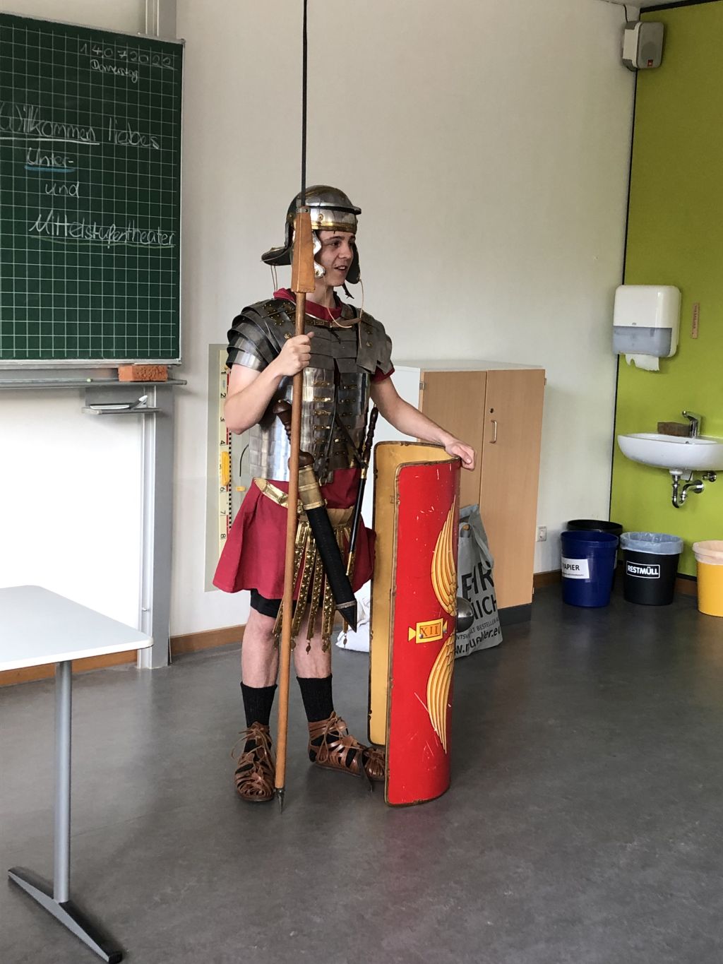 Besuch des Legionärs