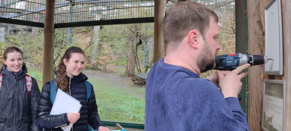 Neue Informationstafeln im Nürnberger Tiergarten