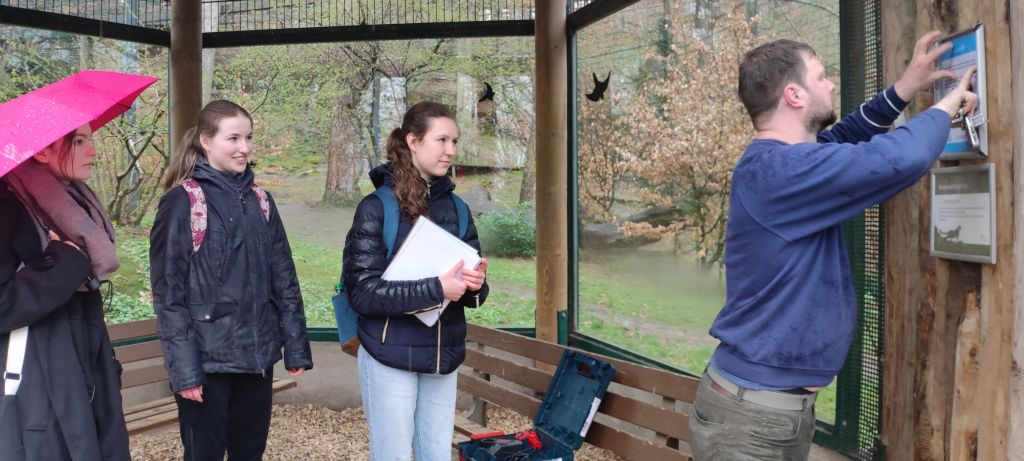Neue Informationstafeln im Nürnberger Tiergarten