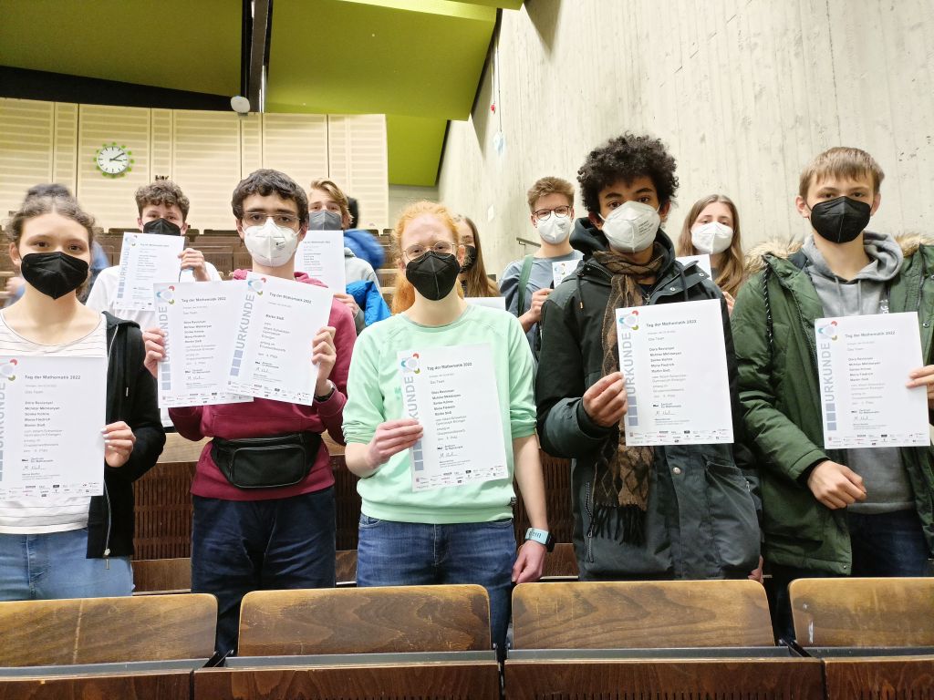Tag der Mathematik FAU Erlangen-Nürnberg am 02.04.2022