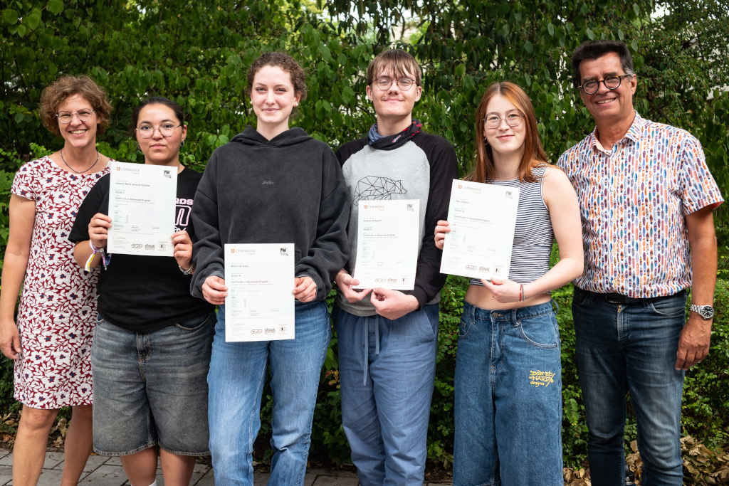 Herzlichen Glückwunsch zum Certificate of Advanced English!
