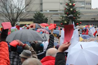 Rote Karte gegen Rechts