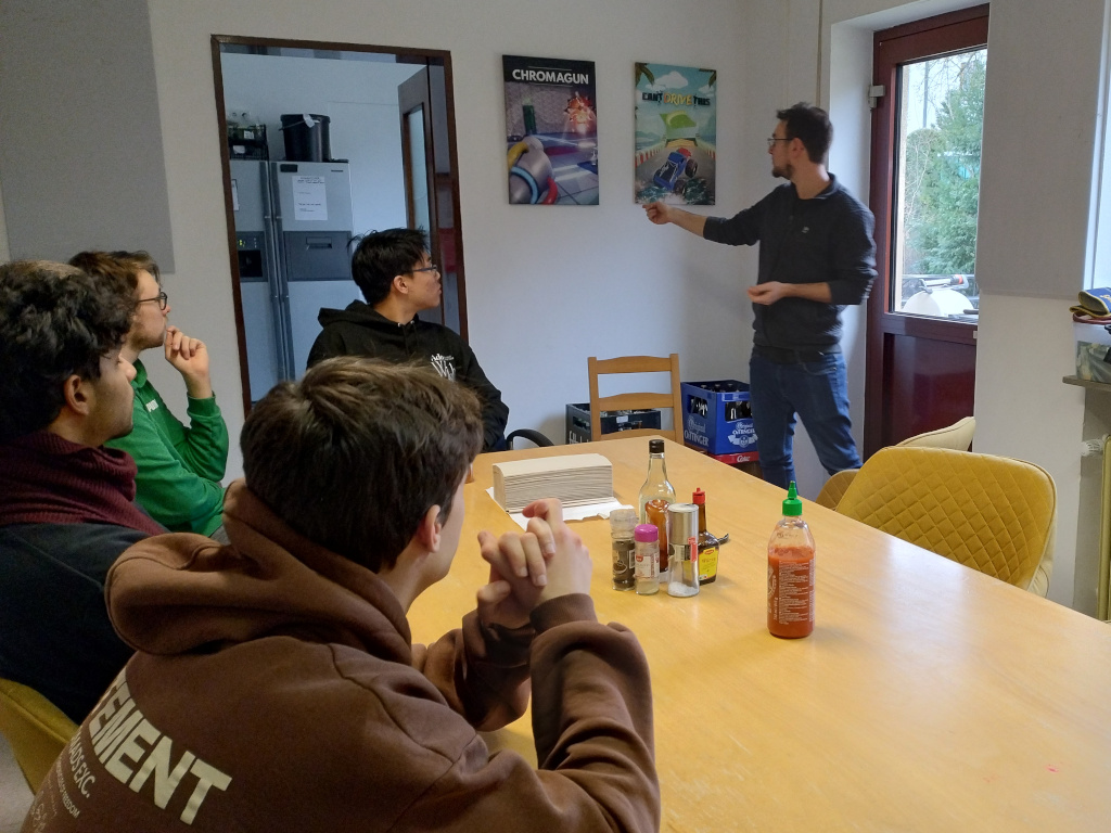 P-Seminar "Computer und Kunst" zu Besuch bei den Pixel Maniacs