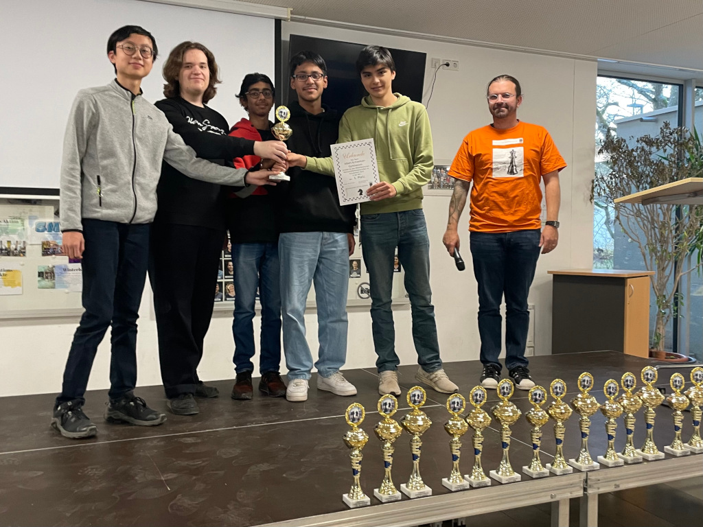 Mittelfr&auml;nkische Schulschach-Meisterschaften am ASG &ndash; Sieger in der WK I