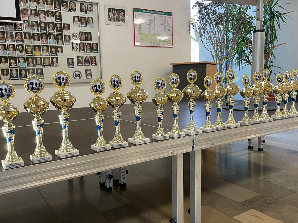 Mittelfr&auml;nkische Schulschach-Meisterschaften am ASG &ndash; Sieger in der WK I