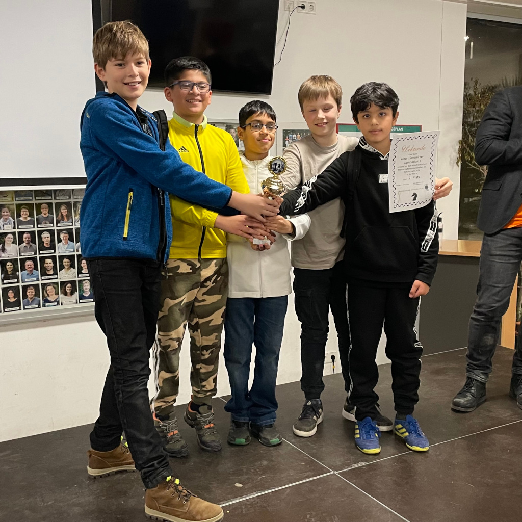 Mittelfr&auml;nkische Schulschach-Meisterschaften am ASG &ndash; Sieger in der WK I