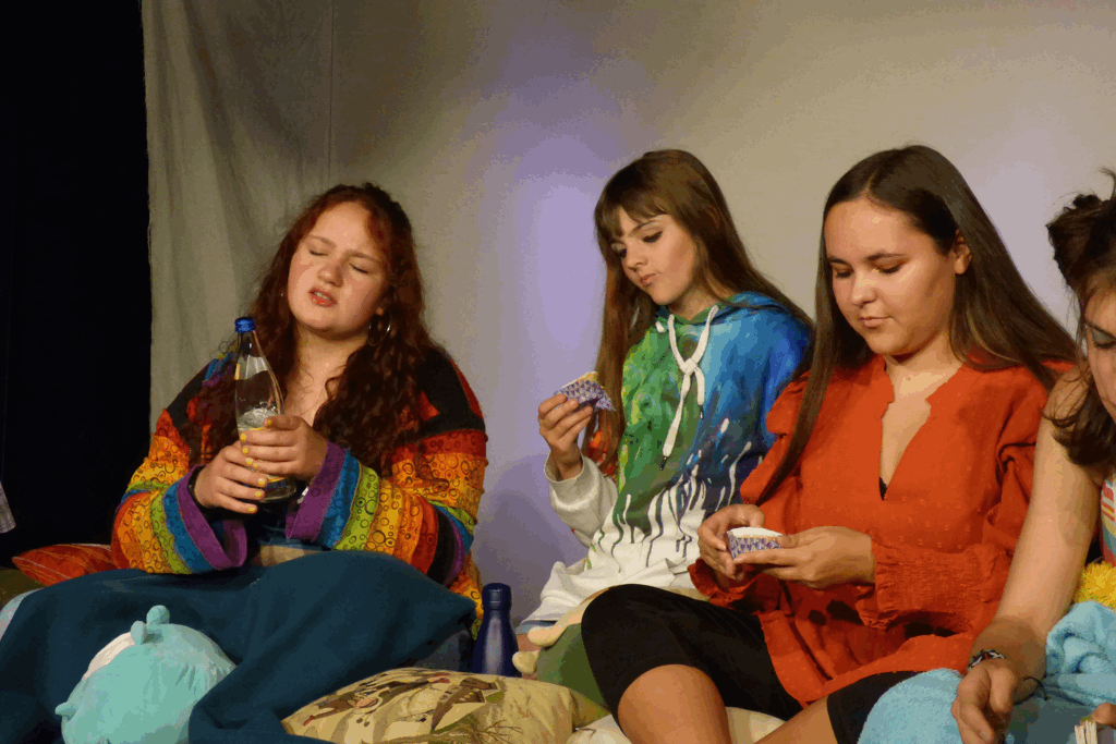 Bunt, nicht nur im Theaterkeller!