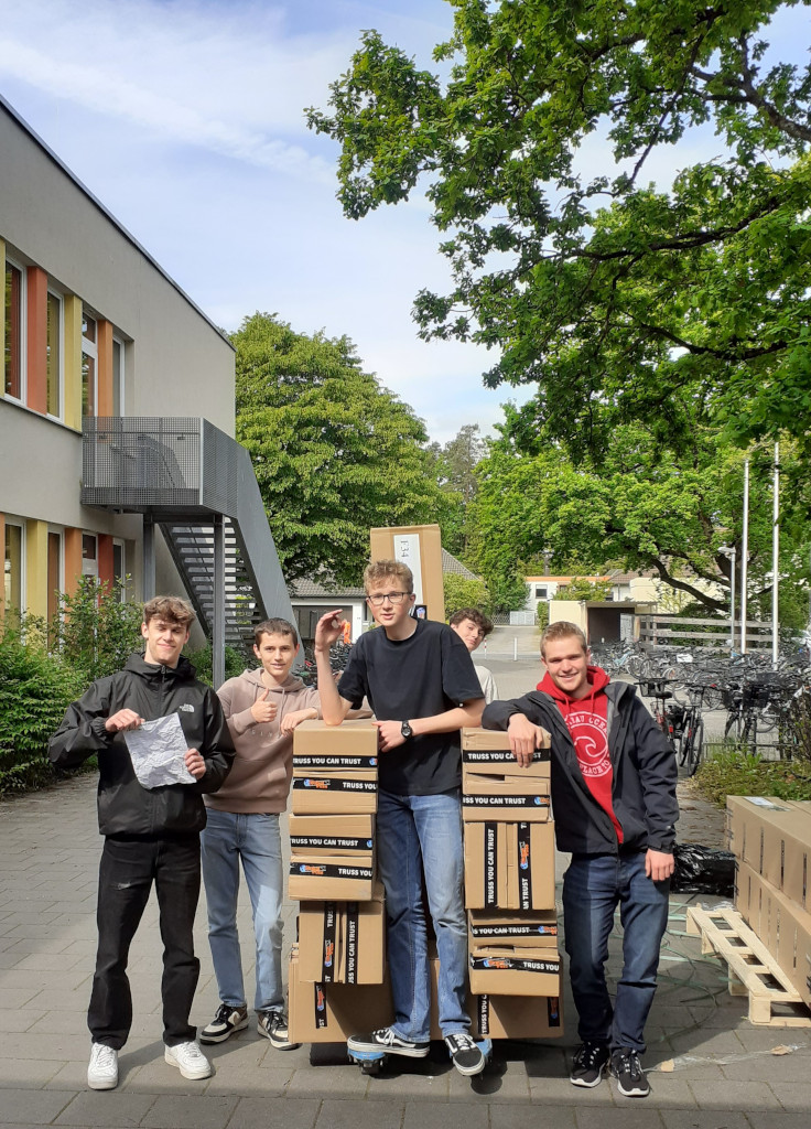 Vorbereitungen f&uuml;r das Musical am ASG