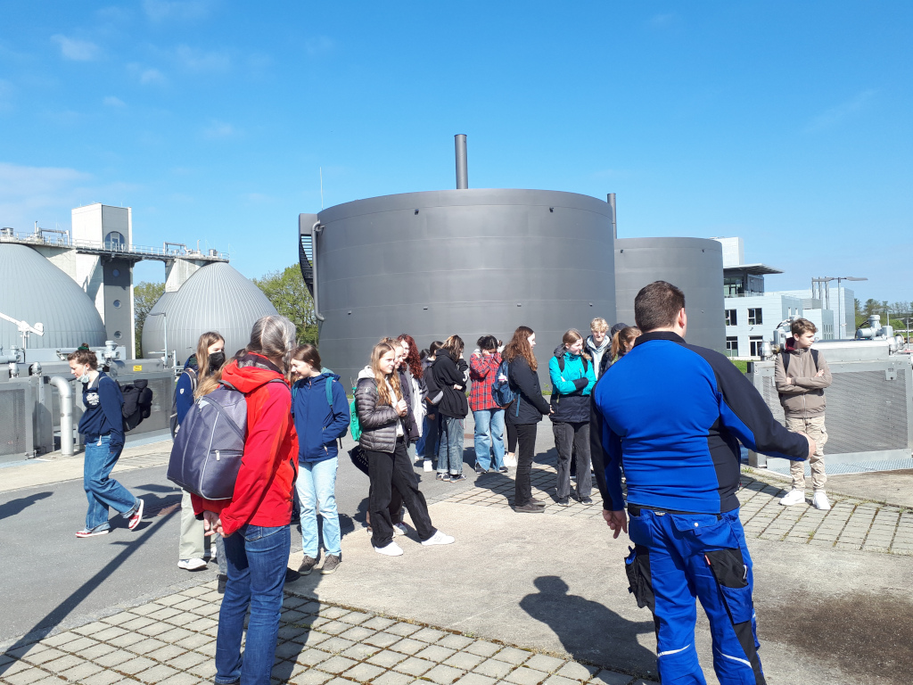 Wandertag 8d: Ausflug zum Kl&auml;rwerk