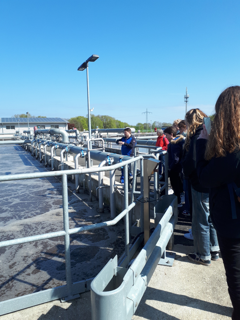 Wandertag 8d: Ausflug zum Kl&auml;rwerk