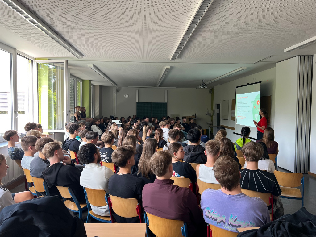 Informationsveranstaltung der DKMS am ASG