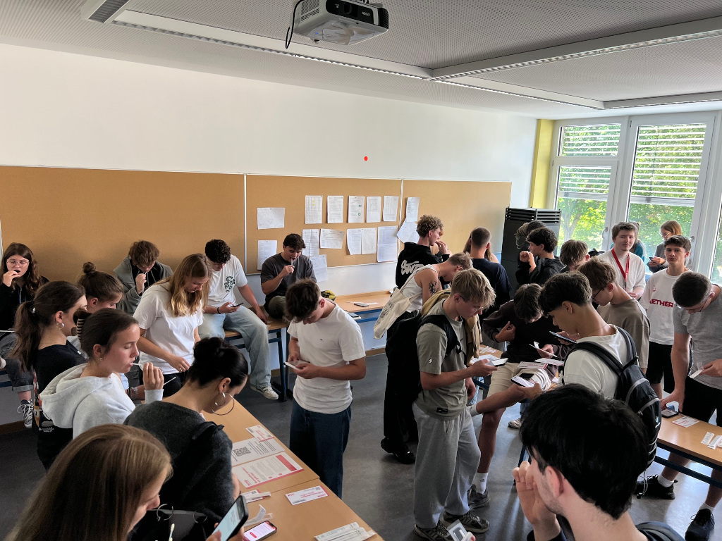 Informationsveranstaltung der DKMS am ASG