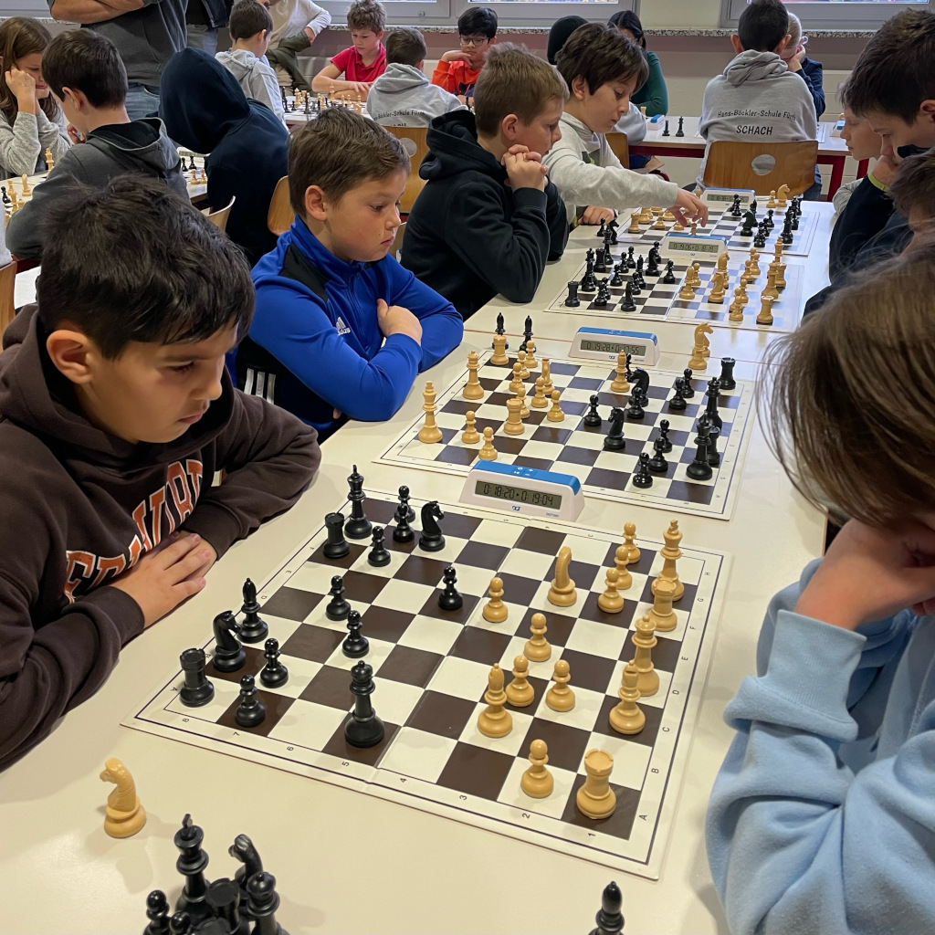 Mittelfr&auml;nkische Meisterschaften im Schulschach 2022 mit dem ASG