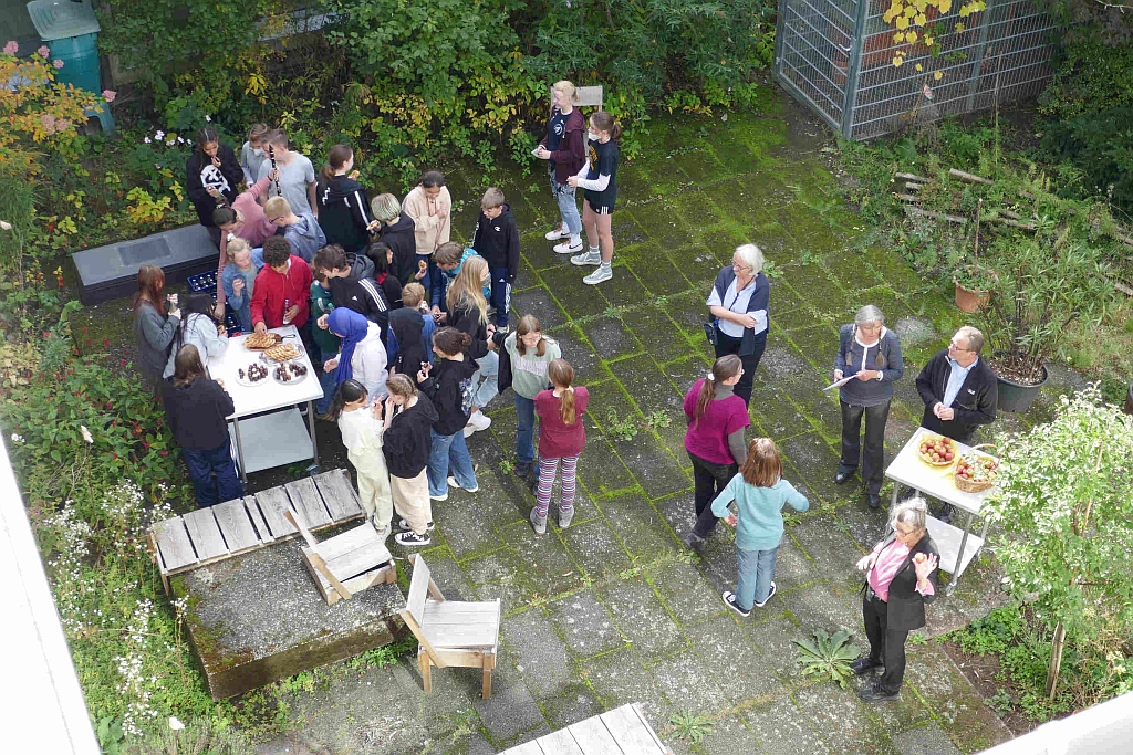 T&uuml;ren auf zum Atrium