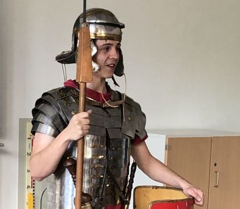 Besuch des Legion&auml;rs