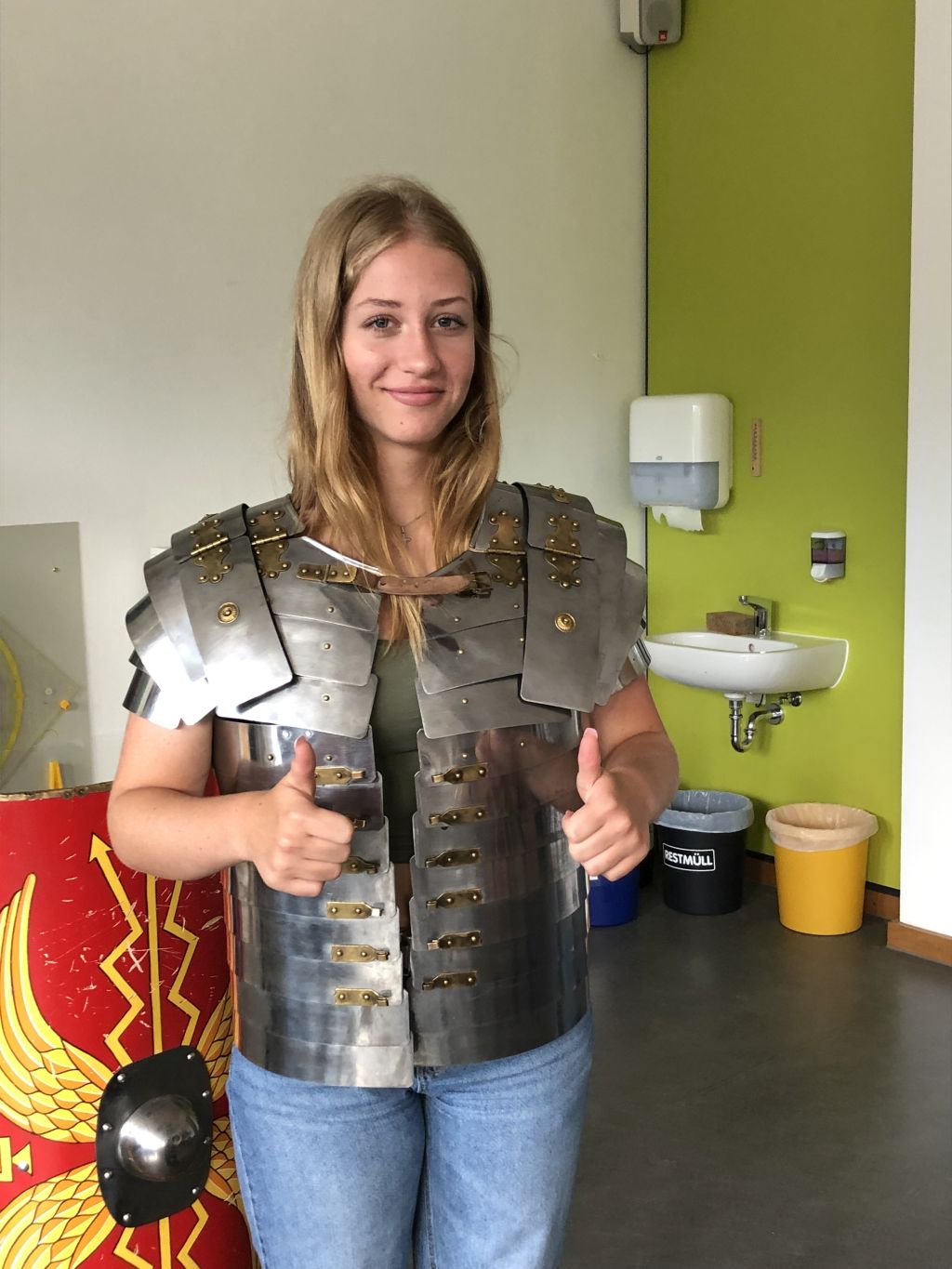 Besuch des Legion&auml;rs