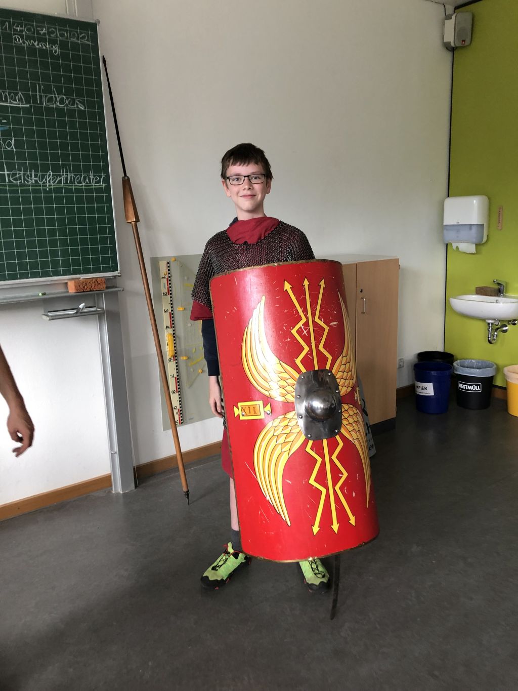 Besuch des Legion&auml;rs