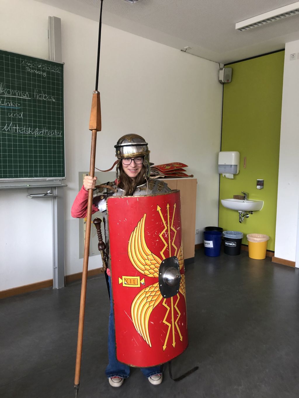 Besuch des Legion&auml;rs