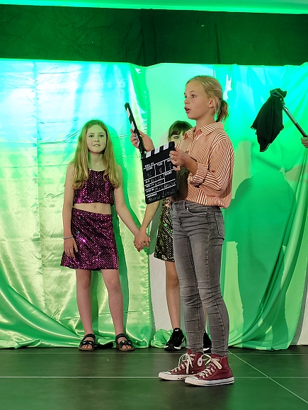 Panik am Filmset - und in der Aula ...