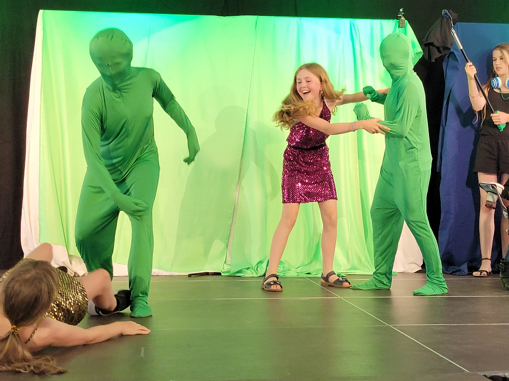 Panik am Filmset - und in der Aula ...