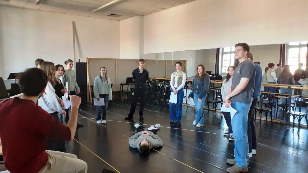 W-Seminar zu Gast im Staatstheater