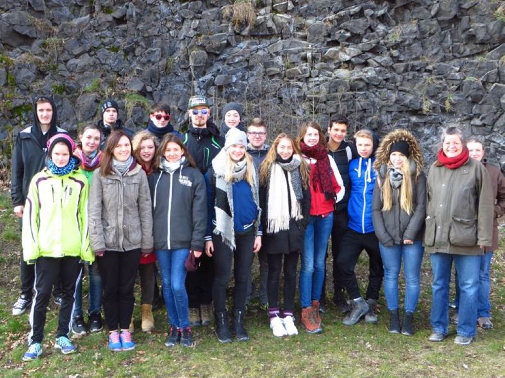 Exkursion des Geologiekurses zum Geozentrum an der kontinentalen Tiefbohrung der Bundesrepublik Deutschland (KTB) in Windischeschenbach