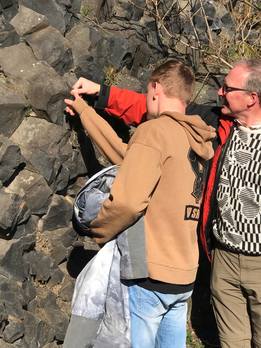 Exkursion des Geologiekurses zum Geozentrum an der kontinentalen Tiefbohrung der Bundesrepublik Deutschland (KTB) in Windischeschenbach