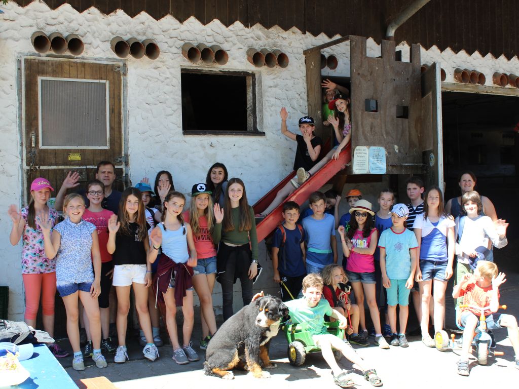 Besuch auf dem Bauernhof