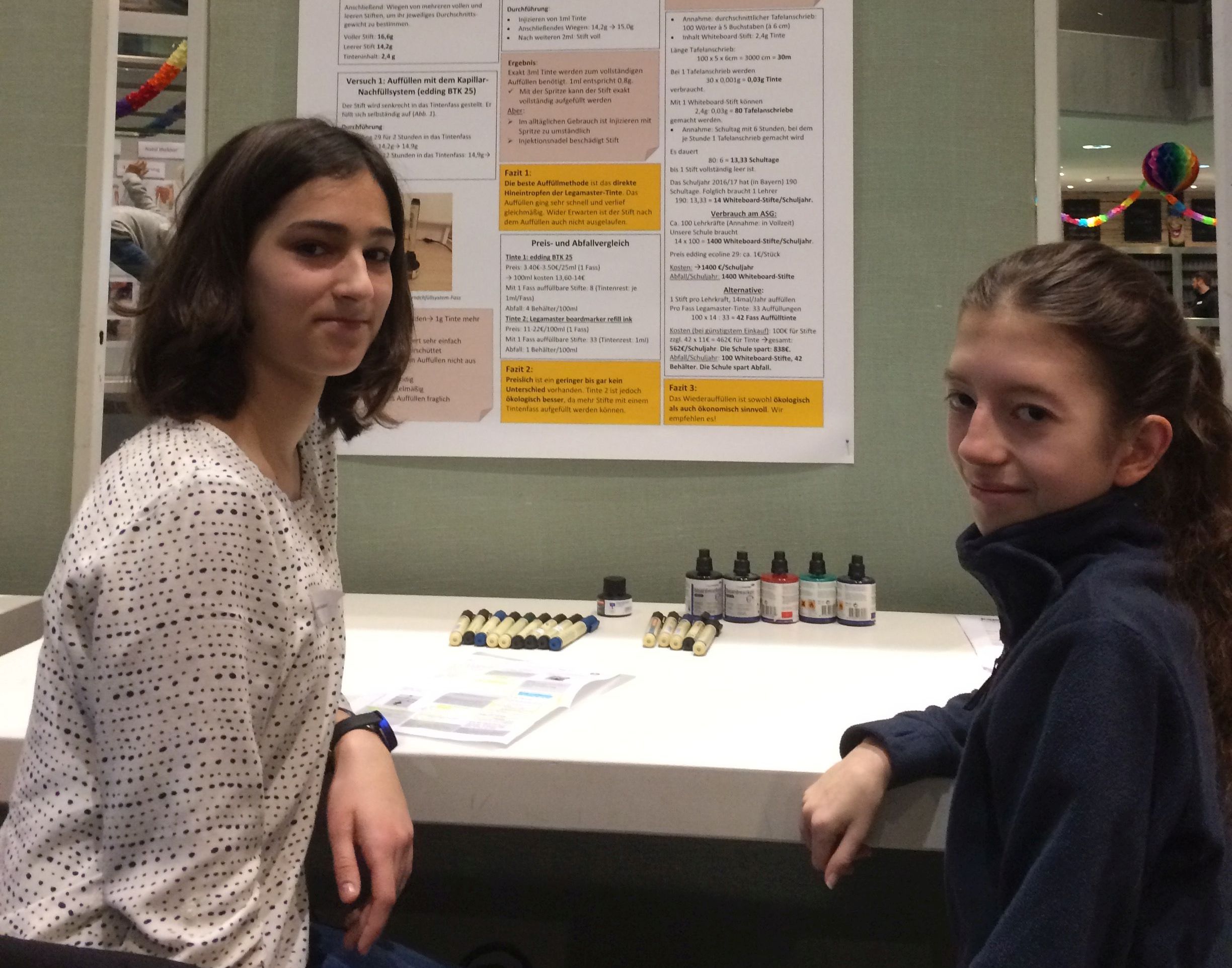 Die Jugend forscht am ASG