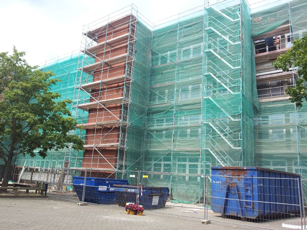 Sommerferien = Baustelle