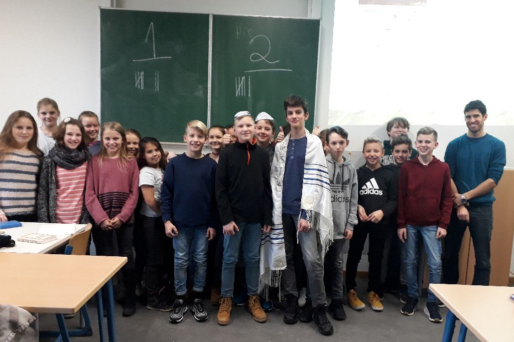 Besuch von der j&uuml;dischen Kultusgemeinde