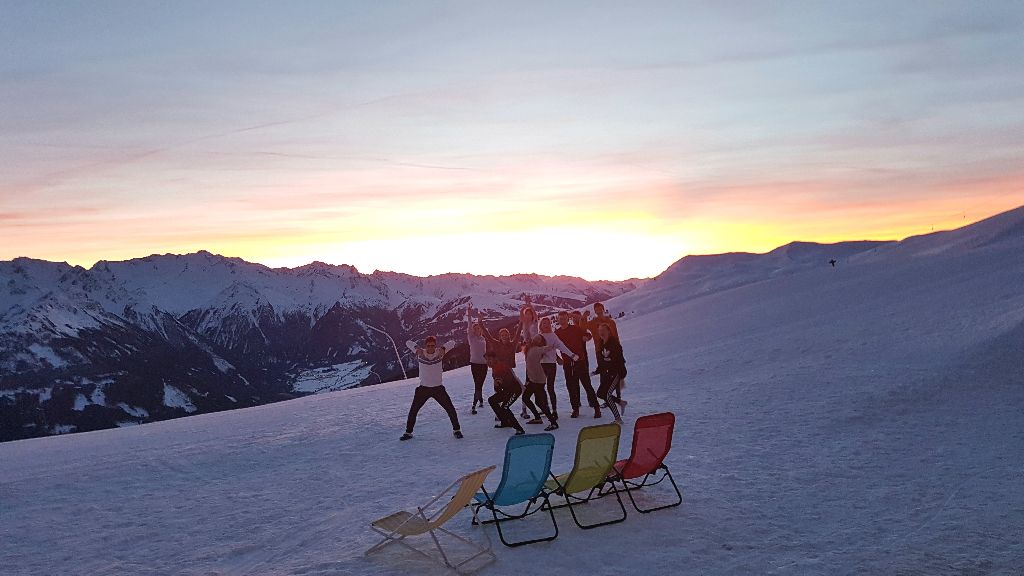 Gru&szlig; aus dem Skilager