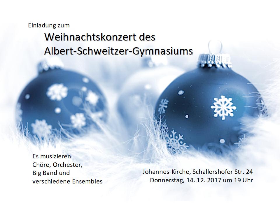 Weihnachtskonzert 2017