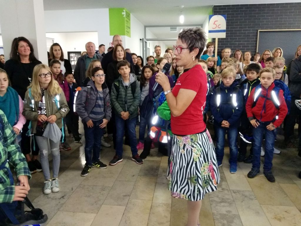 Begr&uuml;&szlig;ung unserer Neuen