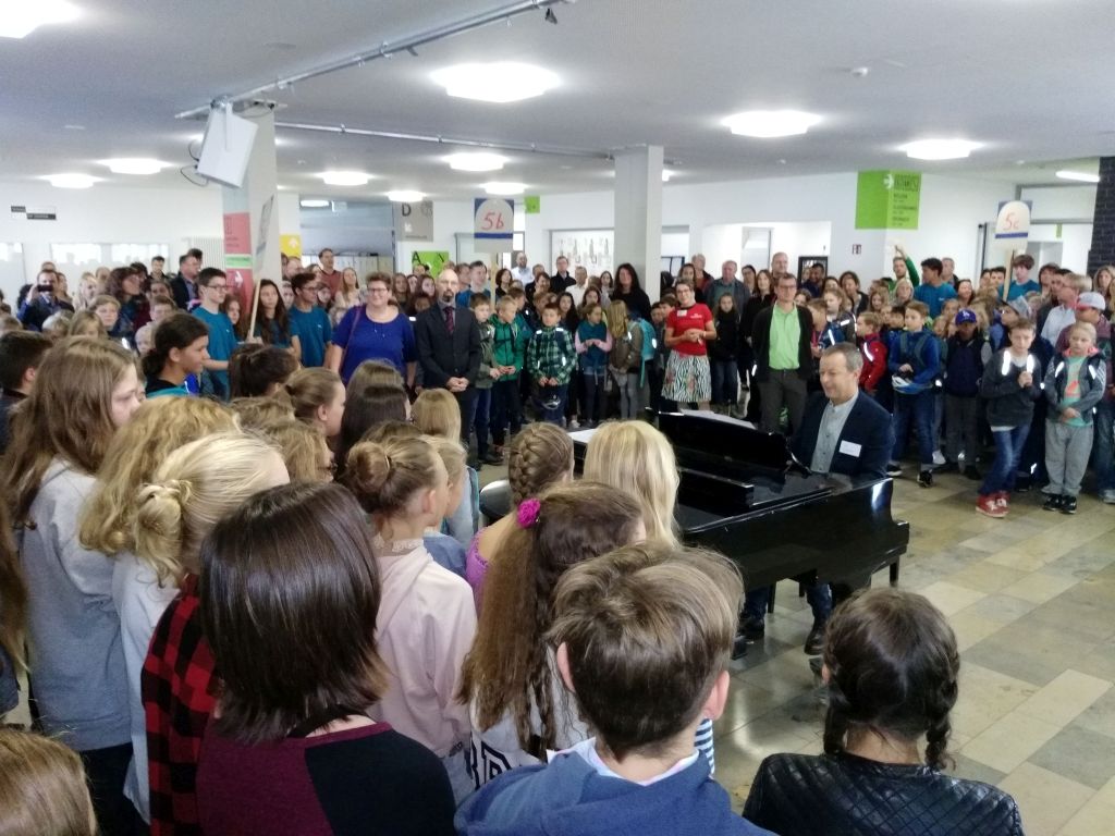 Begr&uuml;&szlig;ung unserer Neuen