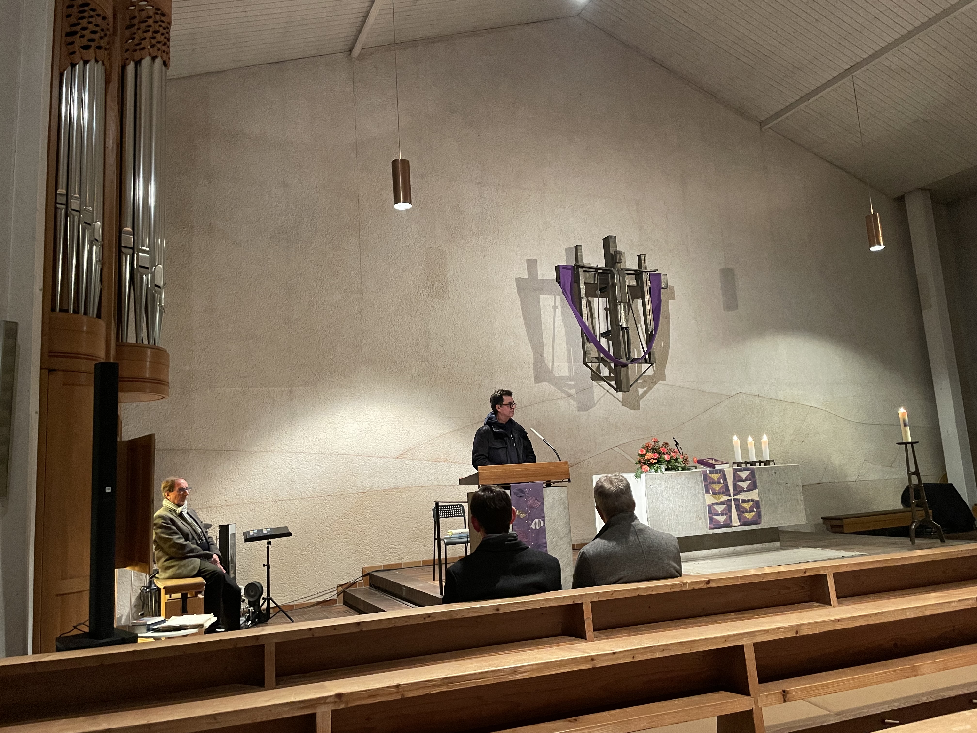 Gedenkveranstaltung mit der Johannesgemeinde am Bu&szlig;- und Bettag