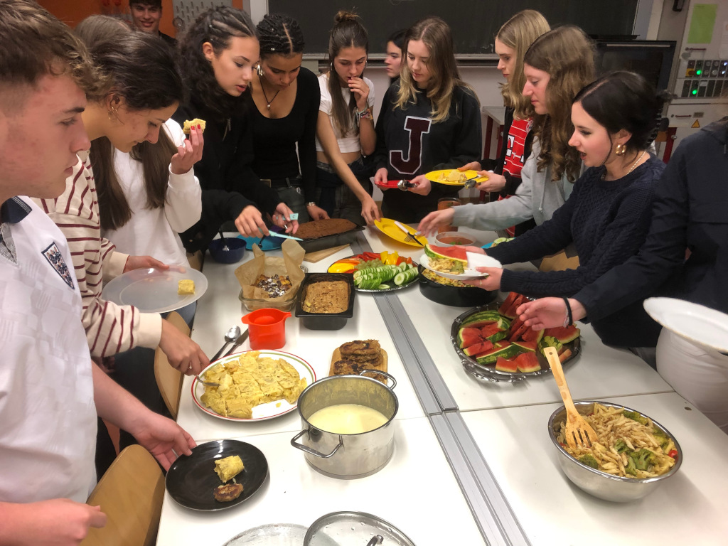 Austauschsch&uuml;ler aus Bilbao zu Besuch in Erlangen