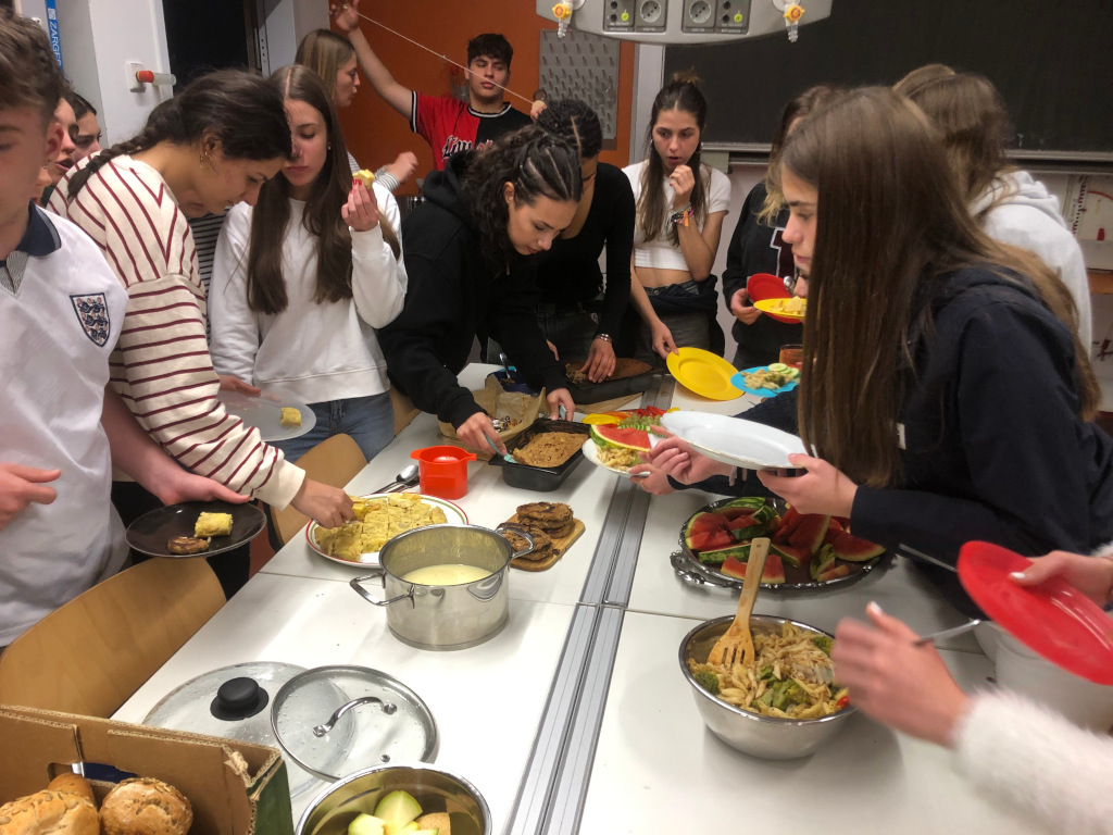 Austauschsch&uuml;ler aus Bilbao zu Besuch in Erlangen