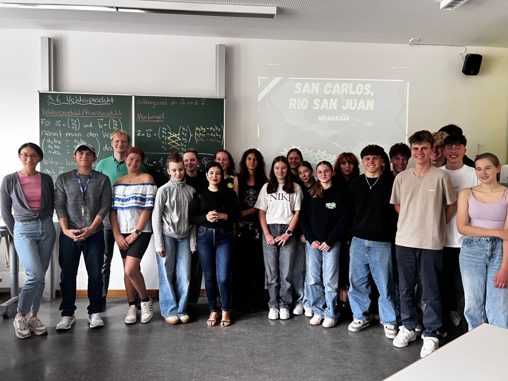 Besuch aus San Carlos in der 10d und 11d