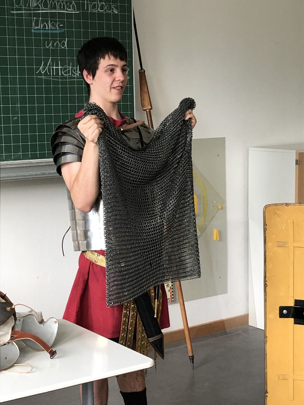 Besuch des Legion&auml;rs