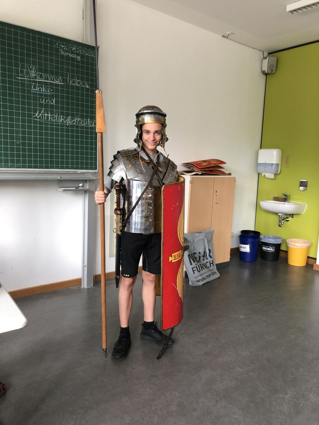 Besuch des Legion&auml;rs
