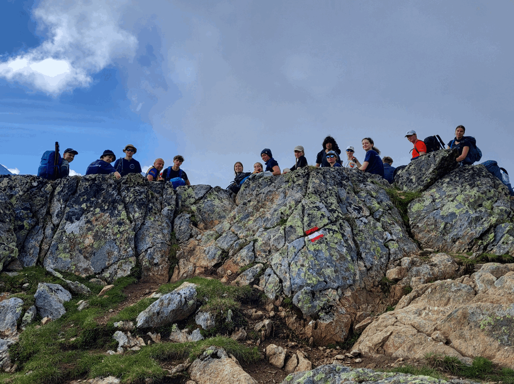 Einmal zu Fu&szlig; &uuml;ber die Alpen